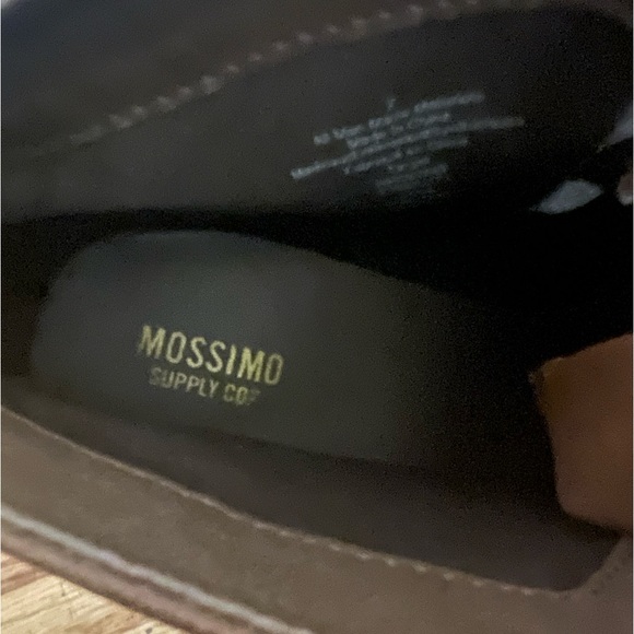 Mossimo Brown Platform boots size 7 - Picture 4 of 4
